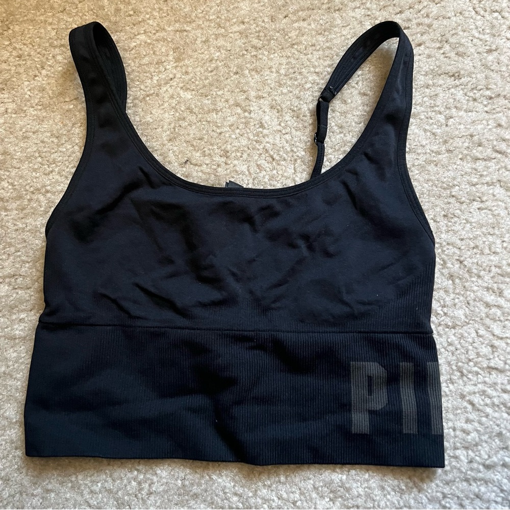 Pink Sports Bra